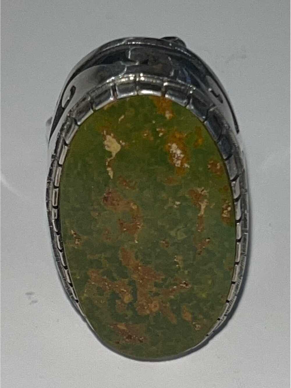 Navajo turquoise sterling silver ring size 7 Vintage 80s (One of One)